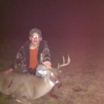 sons first whitetail