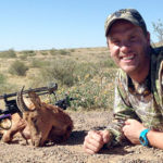 New Mexico Ibex jagen met de boog