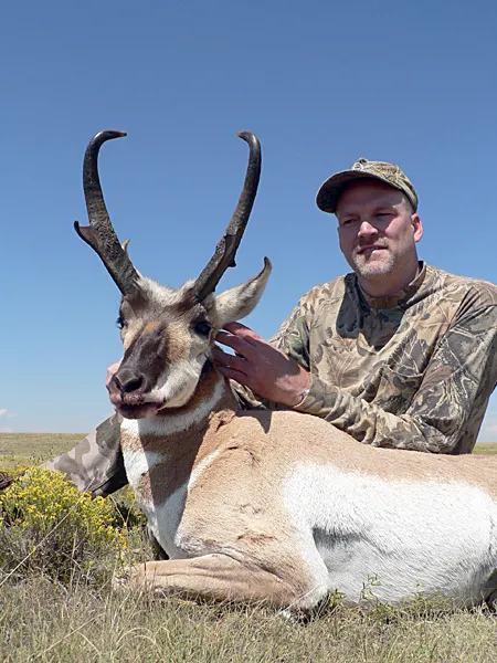 Compass West Outfitters antelope hunt