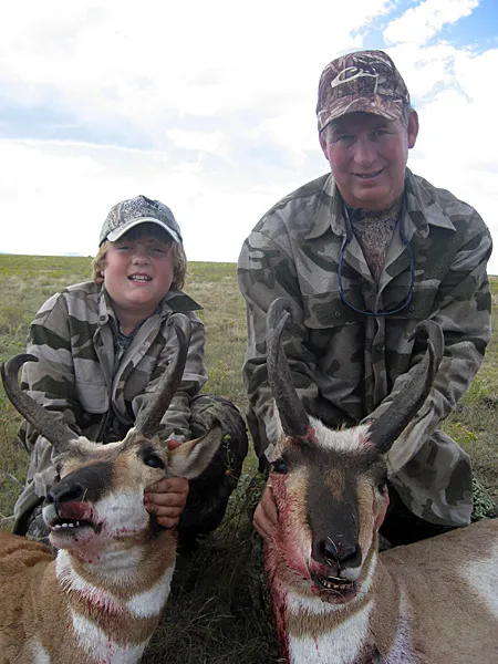 Compass West Outfitters antelope hunt
