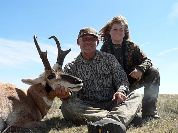 Compass West Outfitters antelope hunt