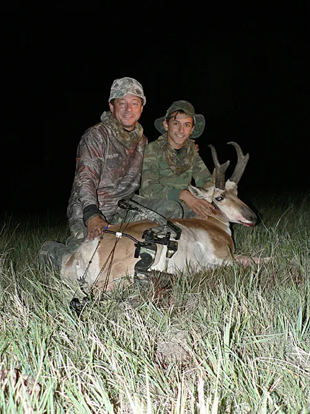 Compass West Outfitters antelope hunt