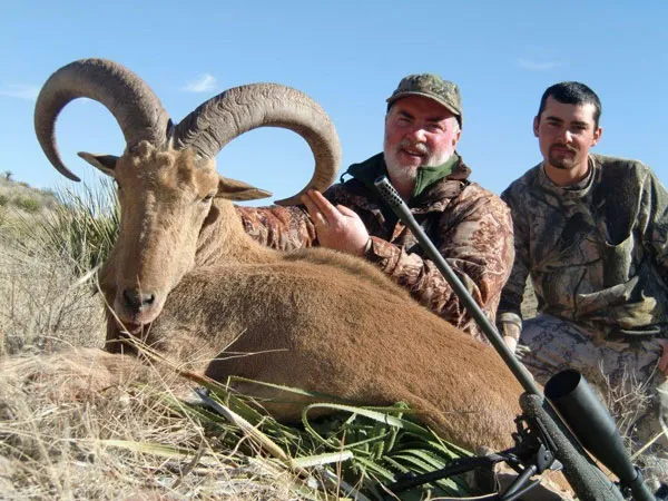 Compass West Outfitters aoudad hunt