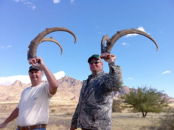 Compass West Outfitters ibex hunt