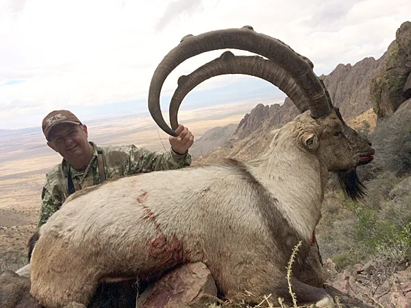 Compass West Outfitters ibex hunt