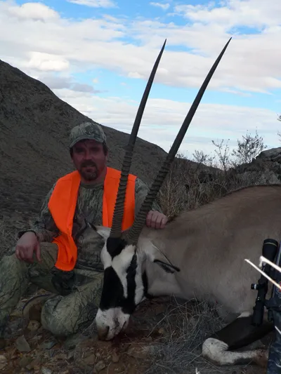 Compass West Outfitters oryx hunt