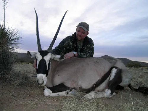 Compass West Outfitters oryx hunt