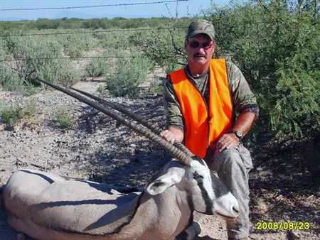 Compass West Outfitters oryx hunt