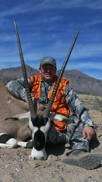Compass West Outfitters oryx hunt