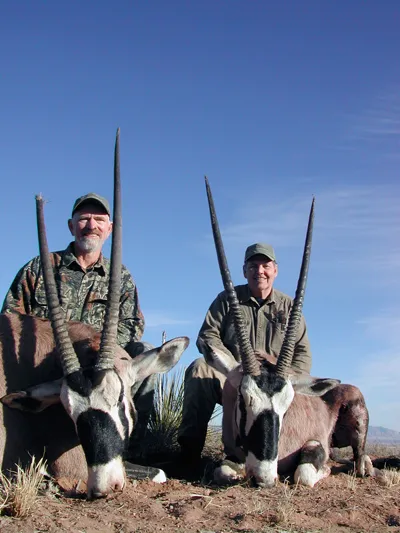 Compass West Outfitters oryx hunt