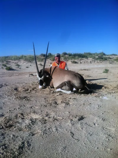 Compass West Outfitters oryx hunt