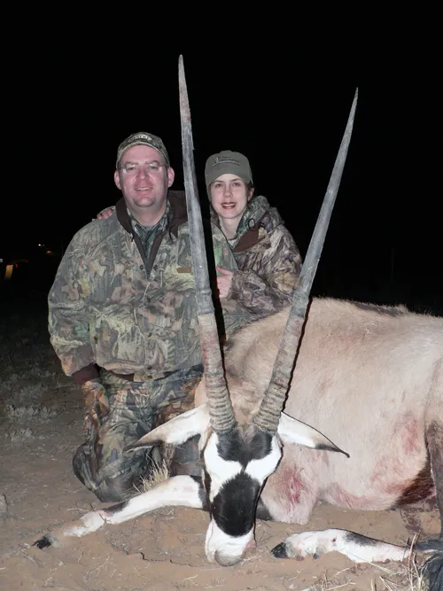 Compass West Outfitters oryx hunt