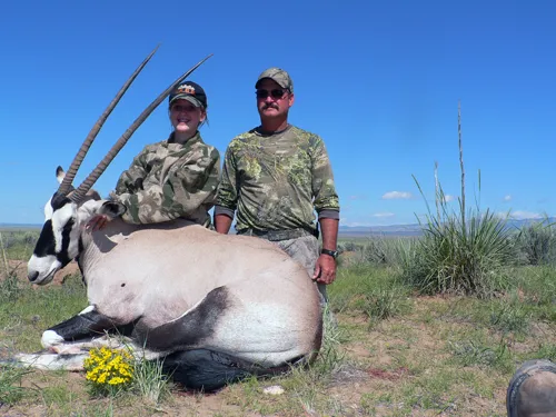 Compass West Outfitters oryx hunt