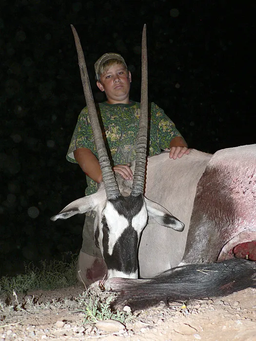 Compass West Outfitters oryx hunt