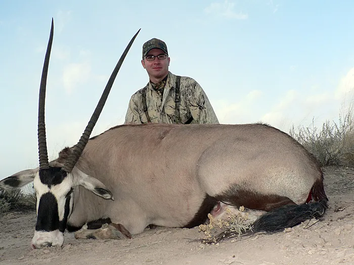 Compass West Outfitters oryx hunt
