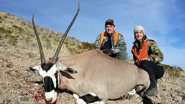 Compass West Outfitters oryx hunt