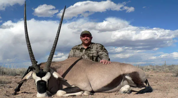 Compass West Outfitters oryx hunt