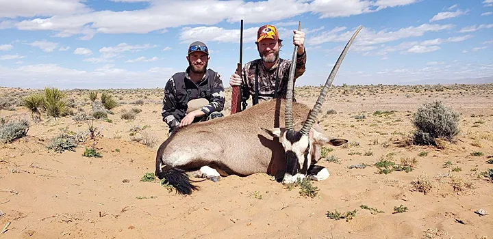 Compass West Outfitters oryx hunt
