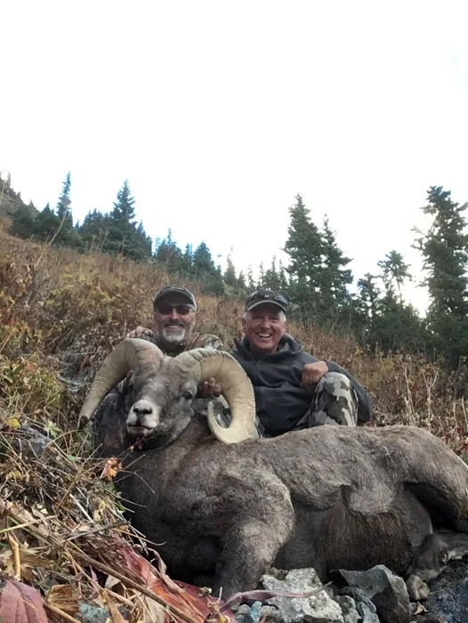 Compass West Outfitters sheep hunt