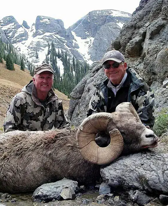 Compass West Outfitters sheep hunt