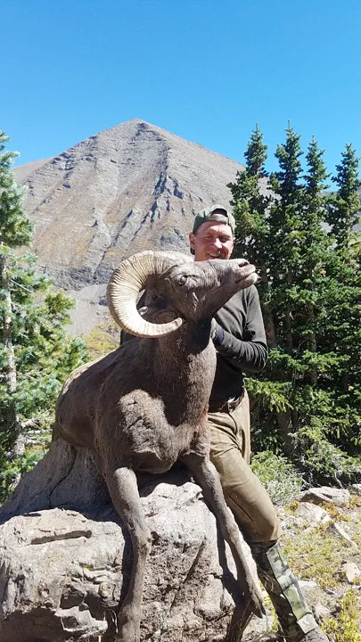 Compass West Outfitters sheep hunt