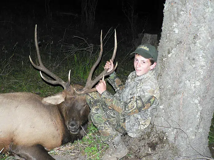 Compass West Outfitters youth hunt