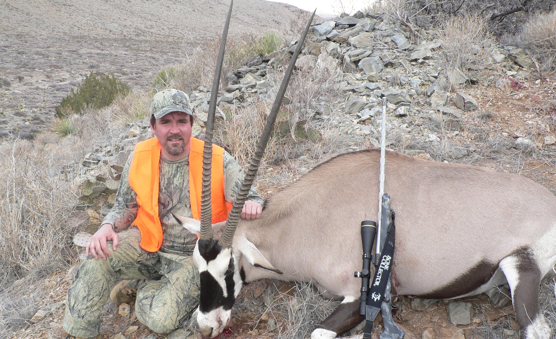 Oryx hunt with Compass West Outfitters