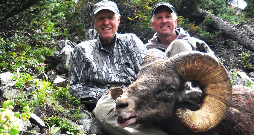 Sheep hunt with Compass West Outfitters