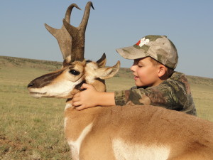 Guided youth antelope hunts in New Mexico