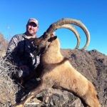 Gewehr Jagd ibex New Mexico