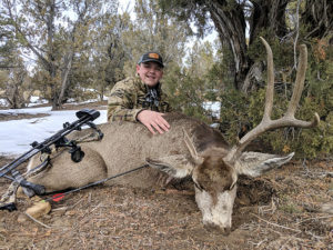 bow-huntig-mule-deer-in-new-mexico