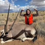 guided oryx on stallion range